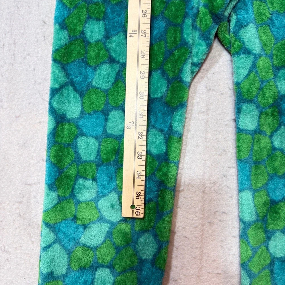 Sainteve‎ Kids Dinosaur Pajamas Kids S 7/8 Green Excellent Hooded Fleece Onesie